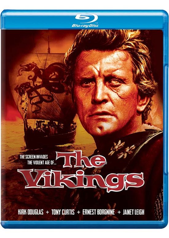 Cover for THE VIKINGS Eureka Classics Bluray · The Vikings (Blu-ray) (2017)