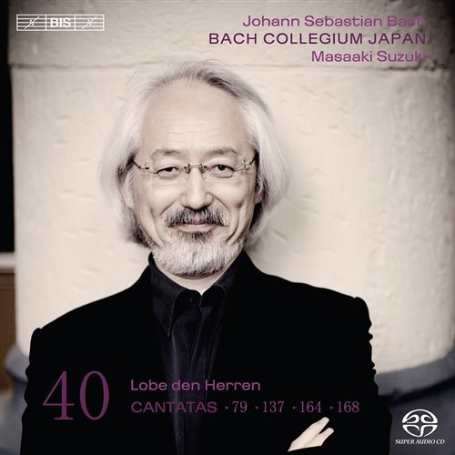 Cover for Bach Collegium Japansuzuki · Bach Cantatas Vol 40 (CD) (2008)