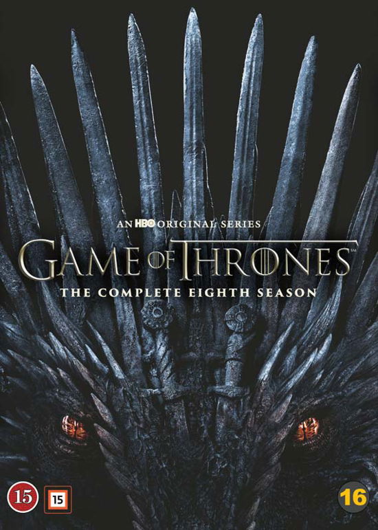 Cover for Game of Thrones · Game of Thrones - Season 8 (DVD) (2019)
