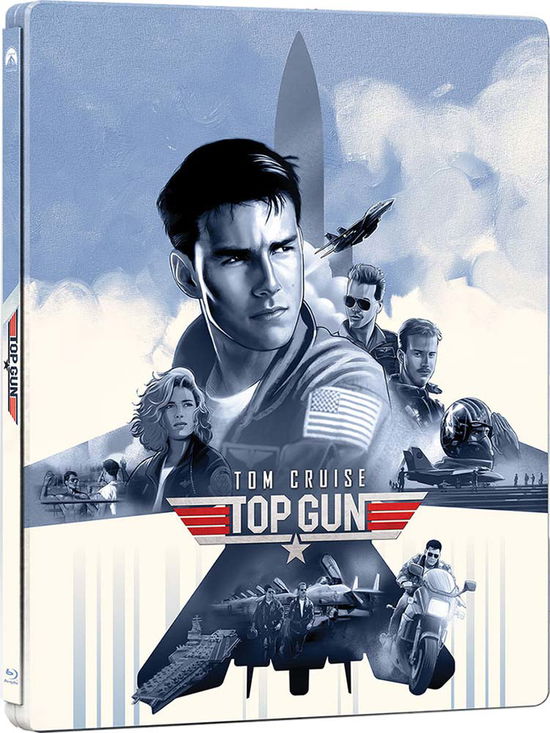 Cover for Top Gun · Top Gun BD Steelbook (Blu-ray) [Steelbook edition] (2021)