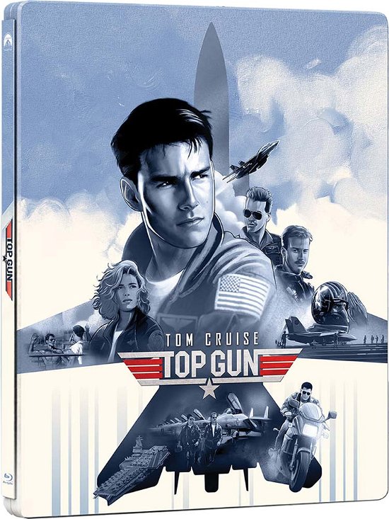 Cover for Top Gun · Top Gun Bd Steelbook (Blu-ray) (2021)
