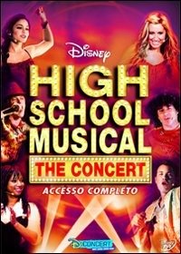 Cover for High School Musical · The Concert (DVD) (2010)