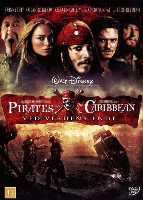 Cover for Pirates of the Caribbean · Pirates of the Caribbean - Ved verdens ende (2007) [DVD] (DVD) (2024)