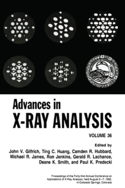 Advances in X-Ray Analysis -  - Boeken -  - 9780306445712 - 1 augustus 1993