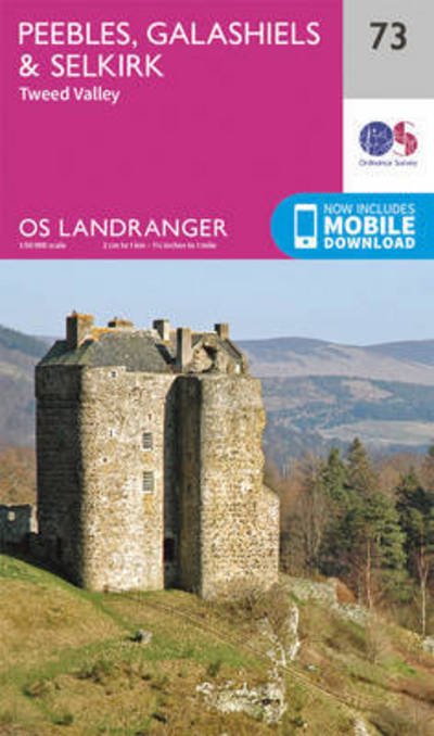 Cover for Ordnance Survey · Peebles, Galashiels &amp; Selkirk, Tweed Valley - OS Landranger Map (Map) [February 2016 edition] (2016)