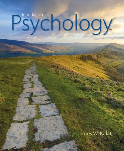 Cover for Kalat, James (North Carolina State University) · Introduction to Psychology (Paperback Book) (2020)