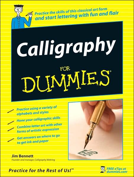 Cover for Jim Bennett · Calligraphy For Dummies (Pocketbok) (2007)