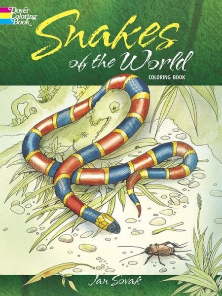 Cover for Jan Sovak · Snakes of the World Coloring Book - Dover Nature Coloring Book (MERCH) (2003)