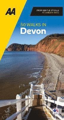 Cover for AA 50 Walks in Devon - AA 50 Walks In (Paperback Book) [5 New edition] (2024)