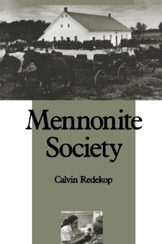 Cover for Redekop, Calvin (Professor Emeritus, Conrad Grebel College) · Mennonite Society (Paperback Book) (1989)