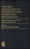 Cover for Don Heinrich Tolzmann · The First Description of Cincinnati and Other Ohio Settlements: The Travel Report of Johann Heckewelder (Hardcover Book) (1988)