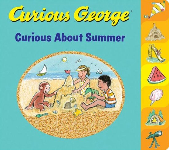 Cover for H. A. Rey · Curious George Curious About Summer (Board book) (2019)