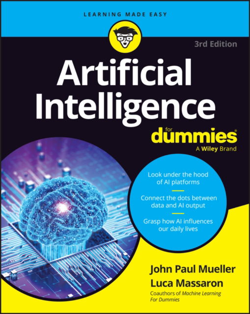 Cover for John Paul Mueller · Artificial Intelligence For Dummies (Paperback Book) (2025)