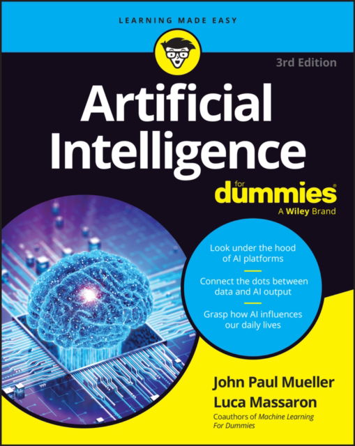 Cover for John Paul Mueller · Artificial Intelligence For Dummies (Paperback Book) (2024)