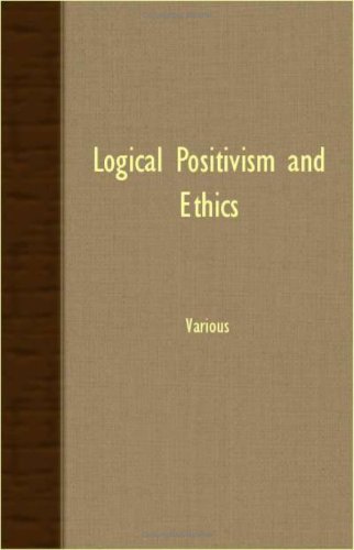 Cover for Logical Positivism and Ethics (Paperback Book) (2007)