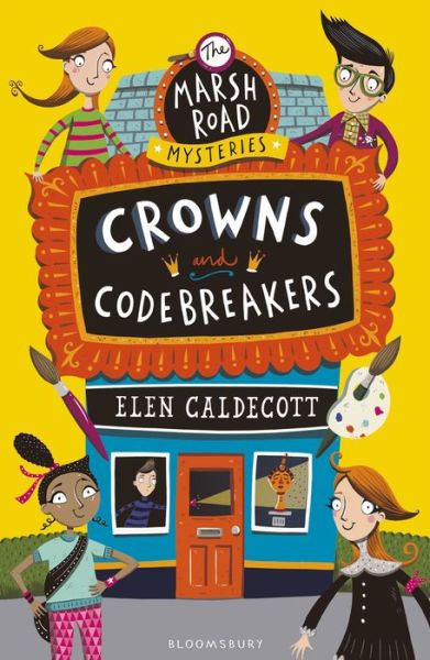 Cover for Elen Caldecott · Crowns and Codebreakers (Pocketbok) (2015)