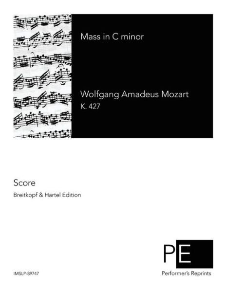 Cover for Wolfgang Amadeus Mozart · Mass in C Minor (Paperback Bog) (2014)