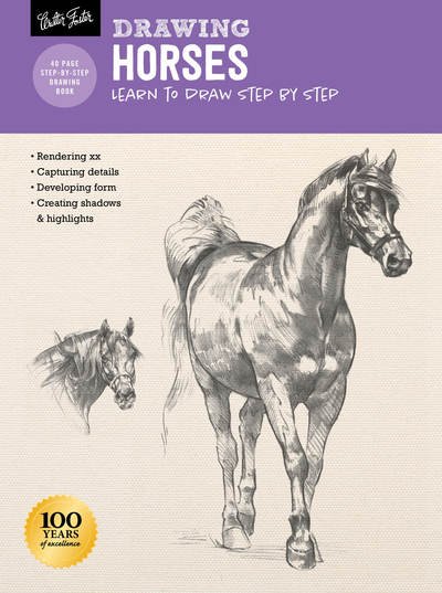 Cover for Walter Foster · Drawing: Horses: Learn to draw step by step - How to Draw &amp; Paint (Paperback Bog) [Revised edition] (2019)