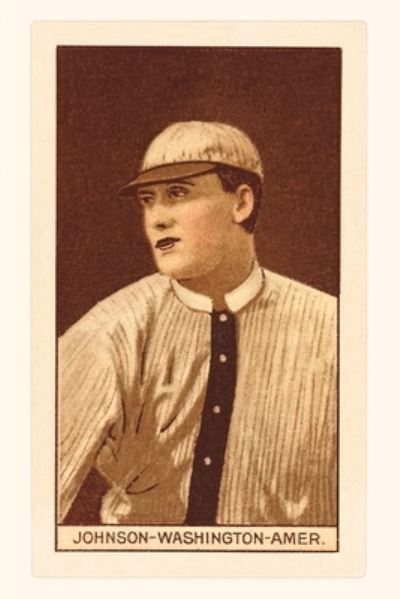 Cover for Found Image Press · Vintage Journal Early Baseball Card, Johnson (Book) (2022)