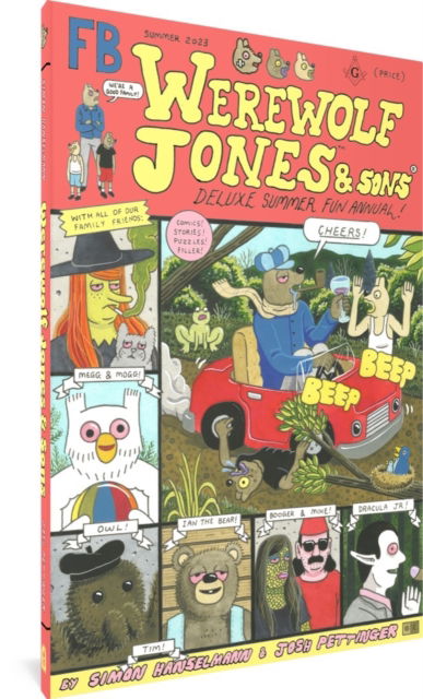 Werewolf Jones & Sons Deluxe Summer Fun Annual - Simon Hanselmann - Libros - Fantagraphics - 9781683967712 - 1 de agosto de 2023