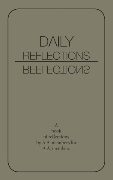 Cover for A a · Daily Reflections (Gebundenes Buch) (2017)