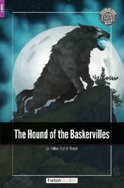 Cover for Foxton Books · The Hound of the Baskervilles - Foxton Readers Level 2 (600 Headwords CEFR A2-B1) with free online AUDIO (Pocketbok) (2022)