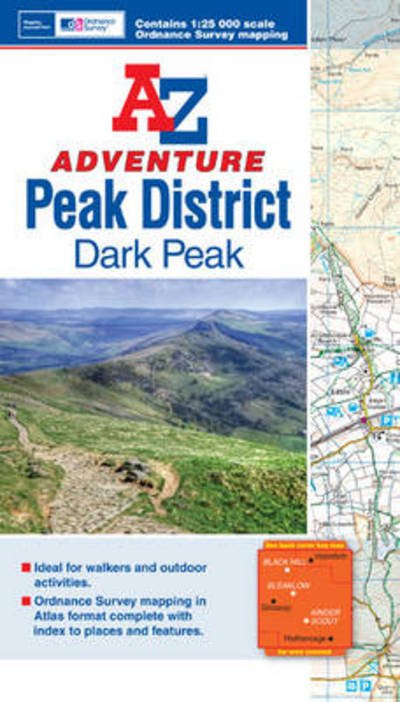 Cover for Geographers' A-Z Map Company · Dark Peak Adventure Atlas - A-Z Adventure Atlas (Paperback Book) (2015)