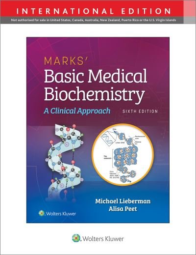 Cover for Lieberman, Michael A., PhD · Marks' Basic Medical Biochemistry (Paperback Book) [Sixth, International edition] (2022)