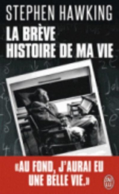 Cover for Stephen Hawking · La breve histoire de ma vie (Paperback Bog) (2014)