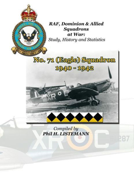 Cover for Phil H Listemann · No. 71 (Eagle) Squadron 1940-1942 (Paperback Book) (2013)