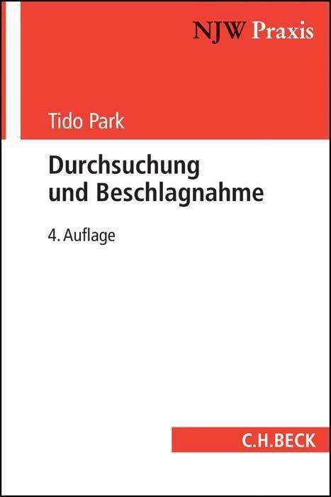 Cover for Park · Durchsuchung und Beschlagnahme (Book)