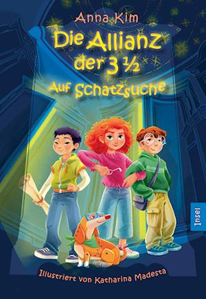 Cover for Anna Kim · Die Allianz der 3½ (Band 1) – Auf Schatzsuche (Book) (2024)