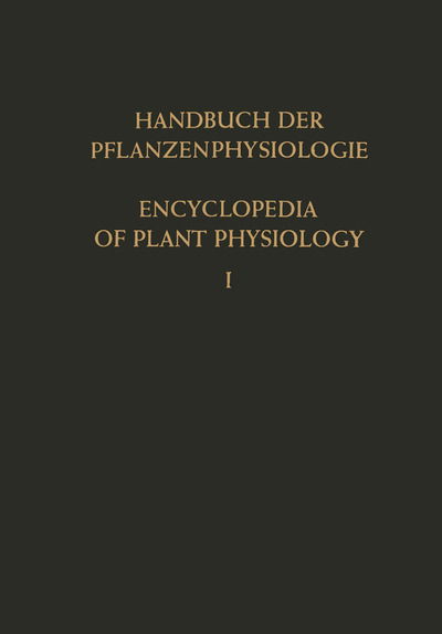 Cover for H Ullrich · Genetische Grundlagen Physiologischer Vorgange * Konstitution Der Pflanzenzelle / Genetic Control of Physiological Processes * the Constitution of the Plant Cell - Handbuch der Pflanzenphysiologie /  Encyclopedia of Plant Physiology (Pocketbok) [Softcover reprint of the original 1st ed. 1955 edition] (2014)