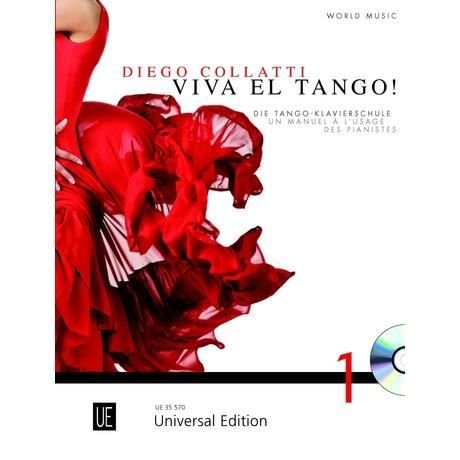 Cover for Diego Collatti · Viva El Tango - the Tango Piano Tutor (Pamphlet) (2013)