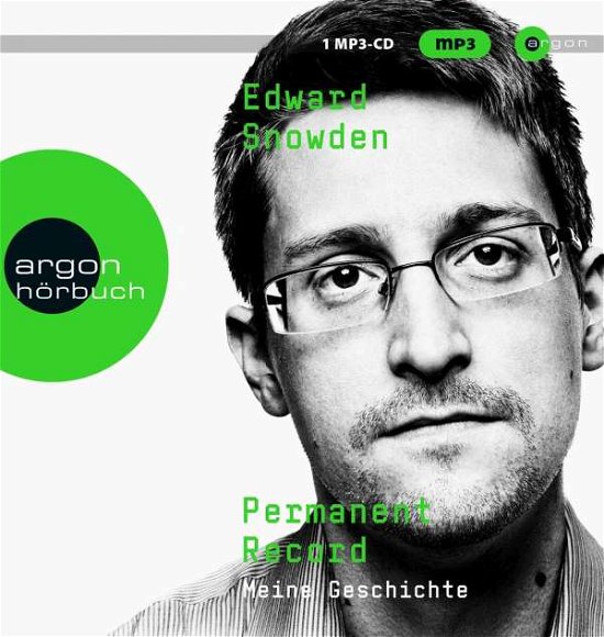 Cover for Edward Snowden · Permanent Record (CD) (2020)