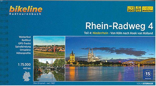 Cover for Esterbauer · Rhein-Radweg 4: Niederrhein - Von Köln nach Hoek van Holland (Book) (2017)