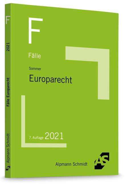 Cover for Sommer · Fälle Europarecht (N/A)