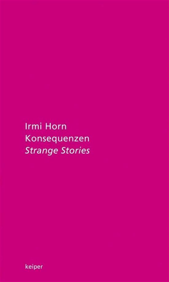 Cover for Horn · Konsequenzen (Book)