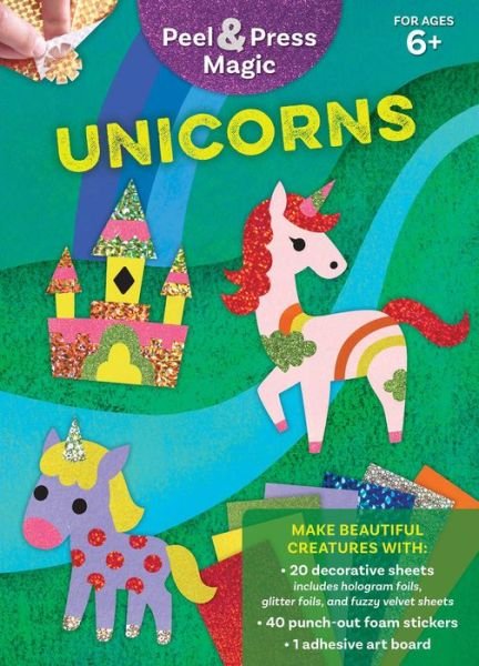 Cover for Gakken Giftworks · Peel &amp; Press Magic: Unicorns - Gakken Peel &amp; Press (Buch) (2018)