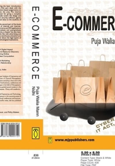 E-commerce - Puja Walia Mann - Books - Mjp Publishers - 9788180940712 - July 1, 2021