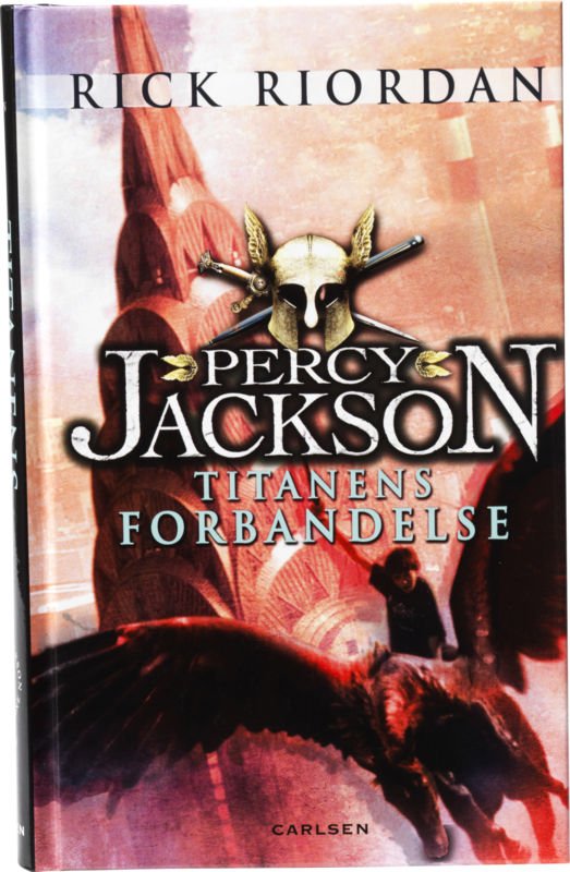 Cover for Rick Riordan · Percy jackson: Percy Jackson 3 - Titanens forbandelse (Innbunden bok) [1. utgave] [Indbundet] (2011)