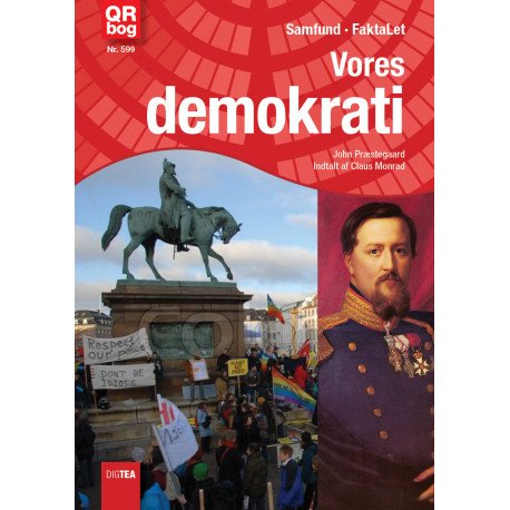 Cover for John Nielsen Præstegaard · Vores demokrati (Bog) (2019)
