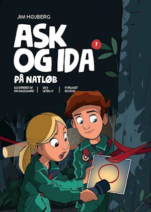 Ask og Ida: På natløb - Jim Højberg - Books - Forlaget Elysion - 9788774011712 - February 7, 2022