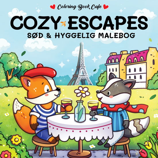 Cover for Coloring Book Cafe · Cozy Coloring: Malebog: Cozy Escapes - Cozy Coloring (Paperback Book) [1st edition] (2025)