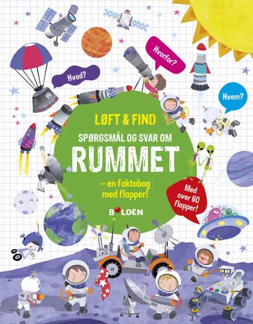 Cover for Spørgsmål og svar: Løft og find: Spørgsmål og svar om rummet (Gebundesens Buch) [1. Ausgabe] (2025)