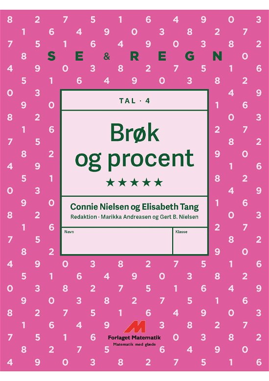 Cover for Connie Nielsen og Elisabeth Tang · SE &amp; REGN: Brøk og procent -sælges i sæt af 5 stk. (Heftet bok) [1. utgave] (2024)