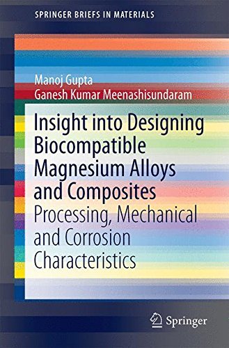 Cover for Manoj Gupta · Insight into Designing Biocompatible Magnesium Alloys and Composites: Processing, Mechanical and Corrosion Characteristics - SpringerBriefs in Materials (Paperback Book) (2015)
