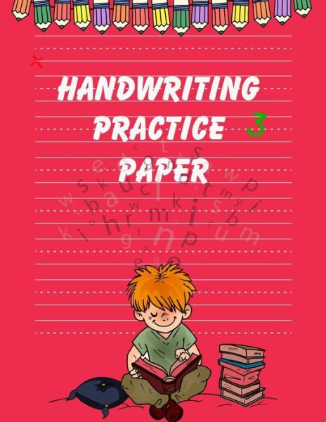 Cover for Cute Simple Press · Pre K, Kindergarten and Kids Ages 3-5. ABC print handwriting book, Handwriting Practice Paper (Paperback Book) (2020)