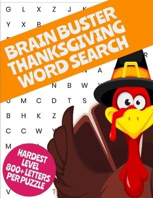 Brainbuster Thanksgiving Word Search - Mt Lee - Bøger - Independently Published - 9798694233712 - 6. oktober 2020