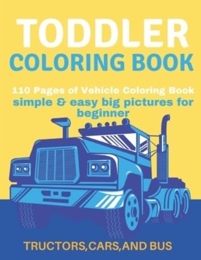 Cover for Af Book Publisher · Toddler Coloring Book (Pocketbok) (2021)